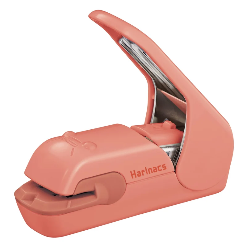 Kokuyo Harinacs Press Stapler Salmon Pink SLN-MPH105VP