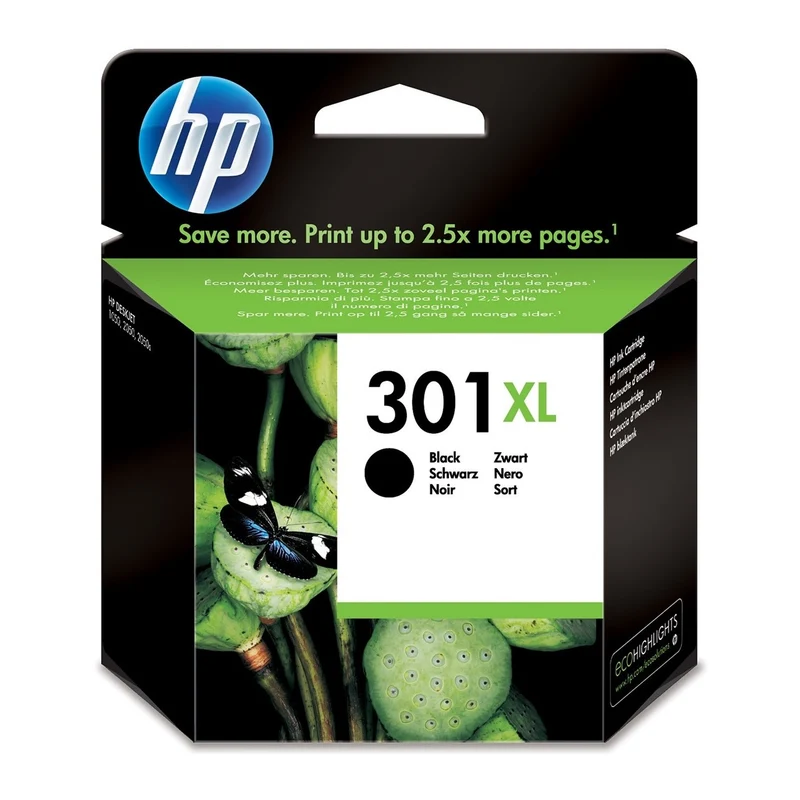 Cartucho HP 301XL negro