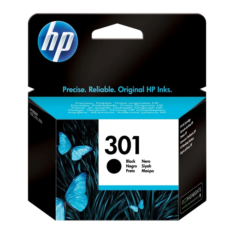 Cartucho HP 301 negro