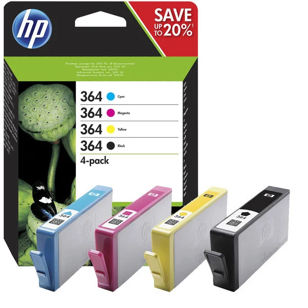 Pack Ahorro HP 364 4 colores