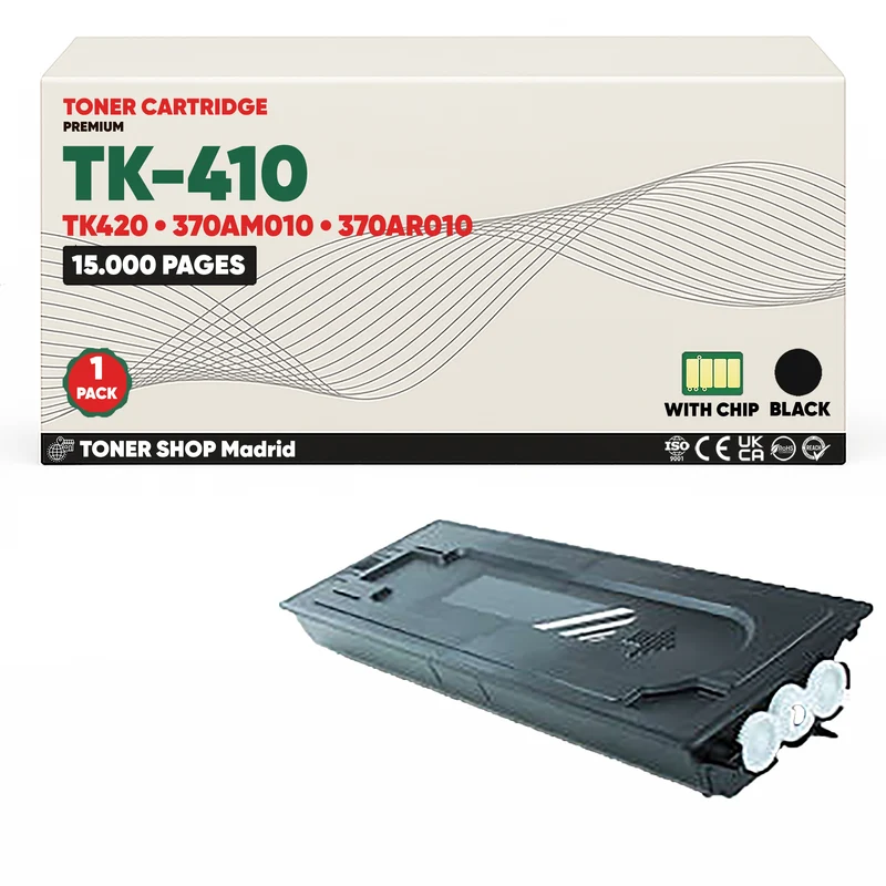 BDink Cartucho Tóner Compatible Kyocera TK410/TK420 Negro