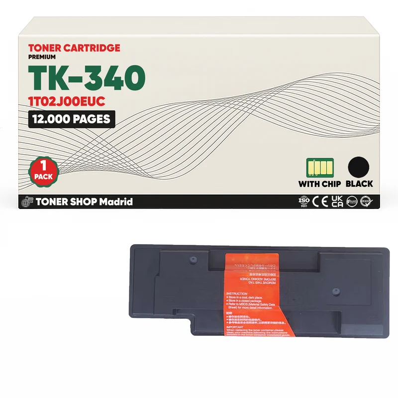 BDink Cartucho Tóner Compatible Kyocera TK340 Negro