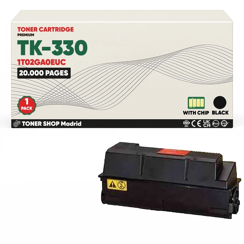 BDink Cartucho Tóner Compatible Kyocera TK330 Negro