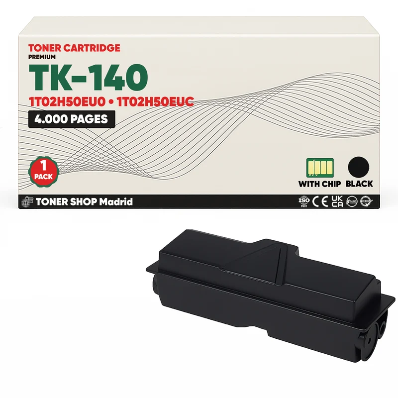 BDink Cartucho Tóner Compatible Kyocera TK140 Negro