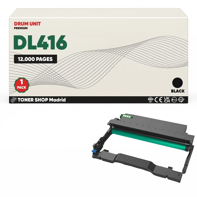 BDink Cartucho Tóner Compatible Pantum DL416 Negro (Drum)