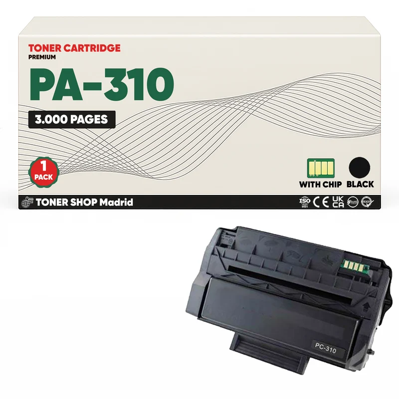 BDink Cartucho Tóner Compatible Pantum PA310 Negro