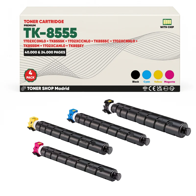 BDink Tóner Compatible Kyocera TK8555 (Pack 4 CMYK)