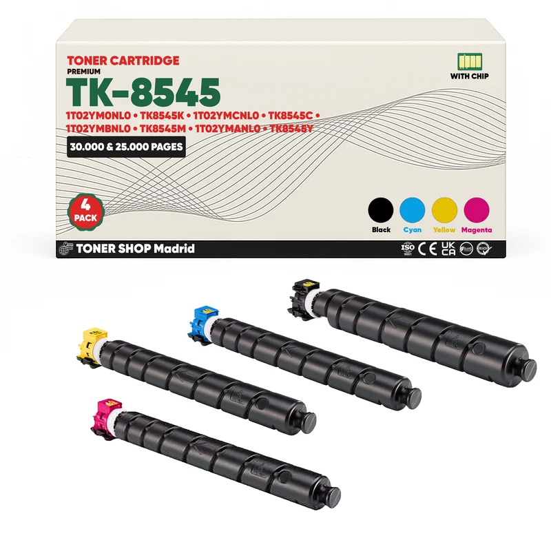 BDink Tóner Compatible Kyocera TK8545 (Pack 4 CMYK)