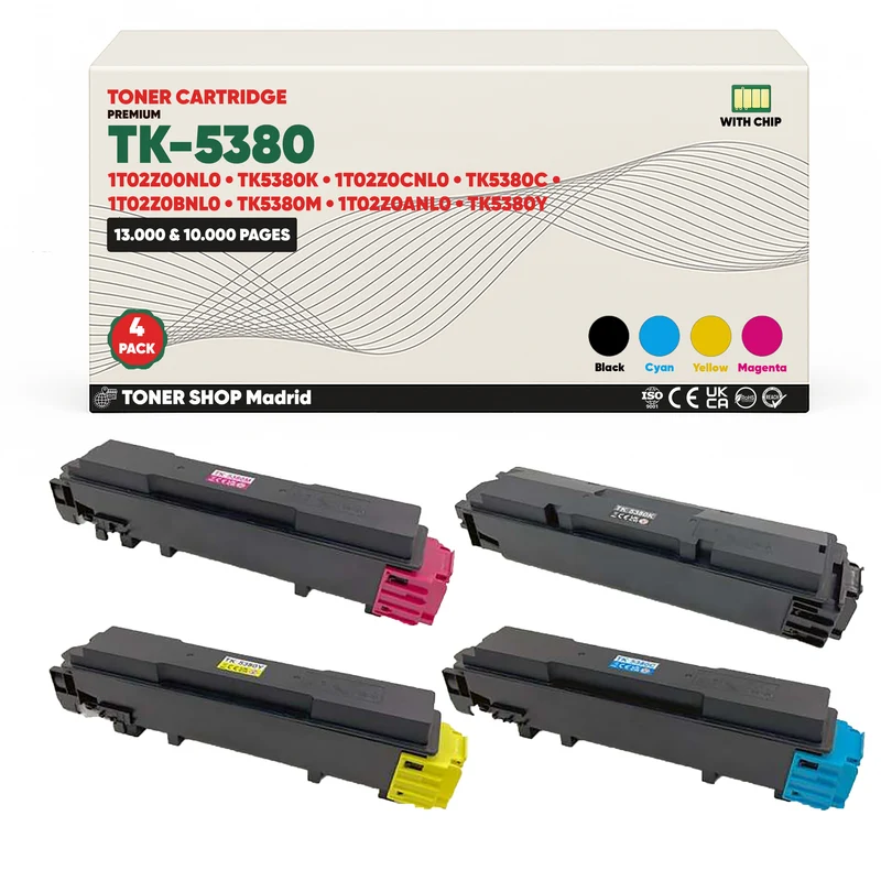 BDink Tóner Compatible Kyocera TK5380 (Pack 4 CMYK)