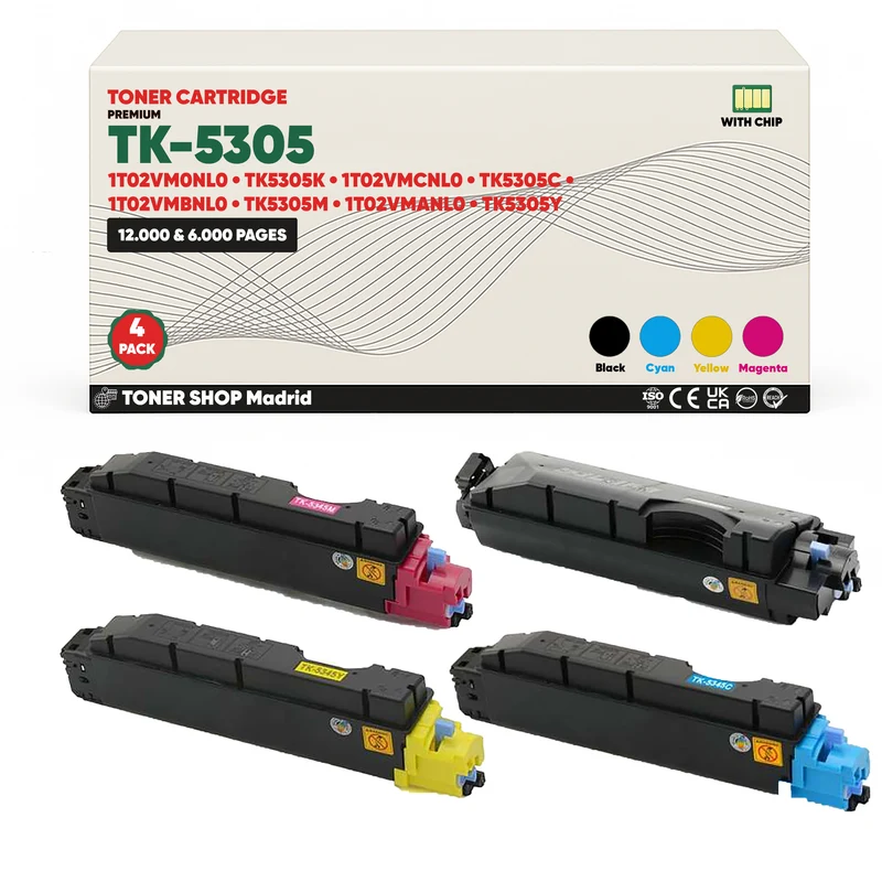 BDink Tóner Compatible Kyocera TK5305 (Pack 4 CMYK)