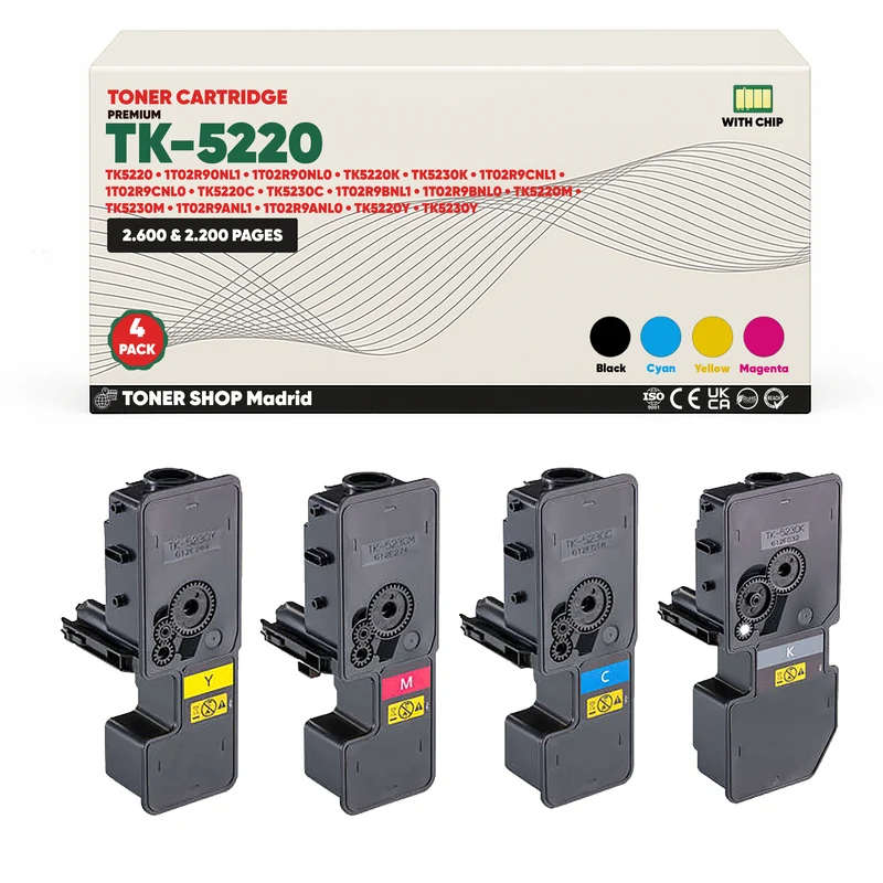 BDink Tóner Compatible Kyocera TK5230 (Pack 4 CMYK)