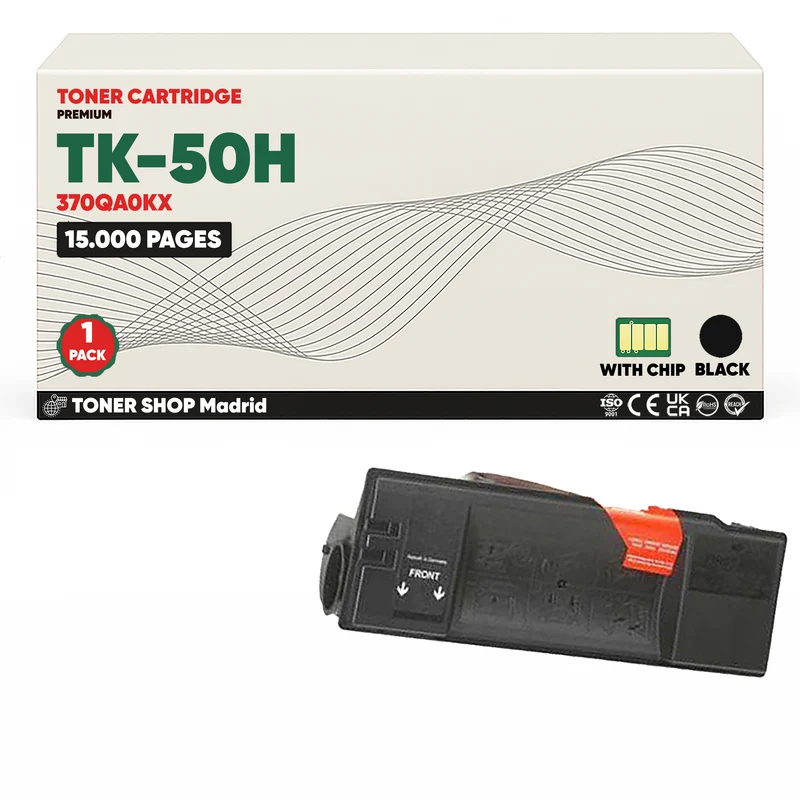 BDink Cartucho Tóner Compatible Kyocera TK50H Negro