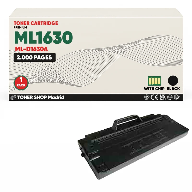 BDink Cartucho de Toner Compatible Samsung ML1630 Negro