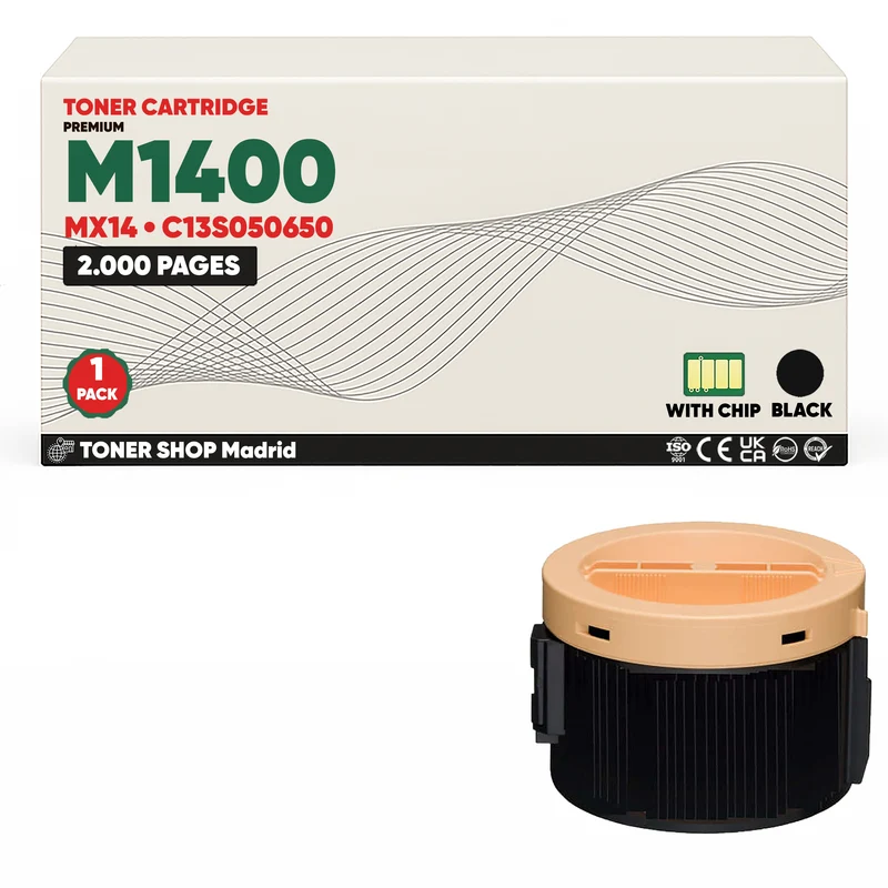 BDink Tóner Compatible Epson M1400/MX14 Negro