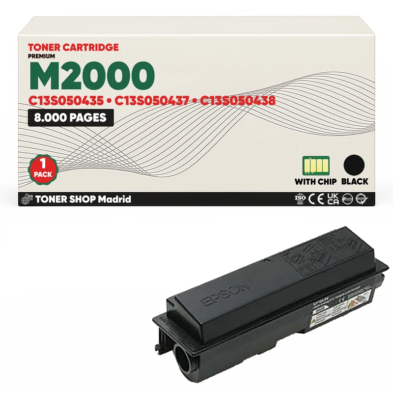 BDink Tóner Compatible Epson M2000 (Negro)