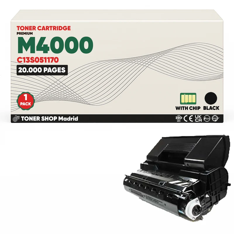 BDink Tóner Compatible Epson M4000 Negro