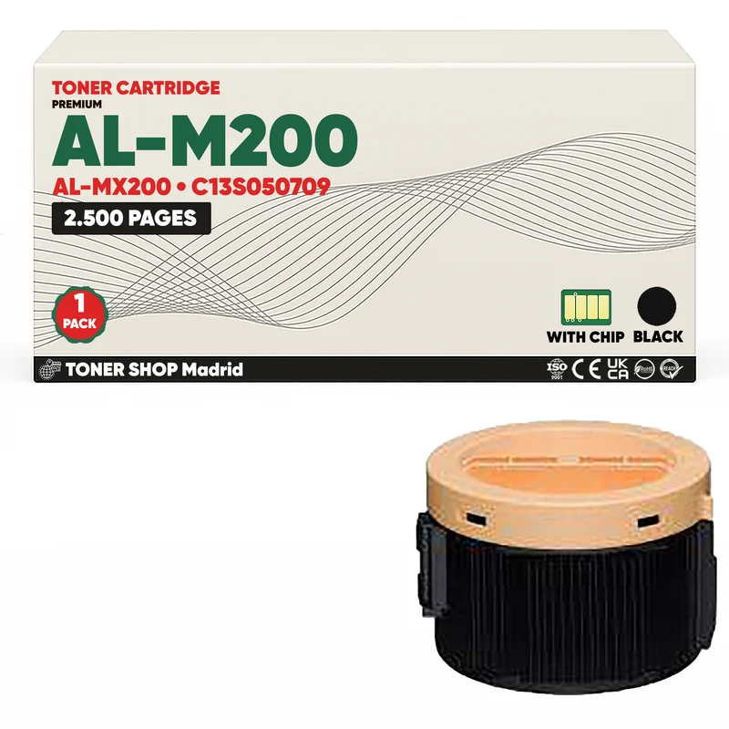 BDink Tóner Compatible Epson AL-M200/AL-MX200 (Negro)