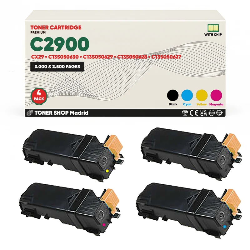 BDink Tóner Compatible Epson C2900/CX29 (Pack 4 CMYK)