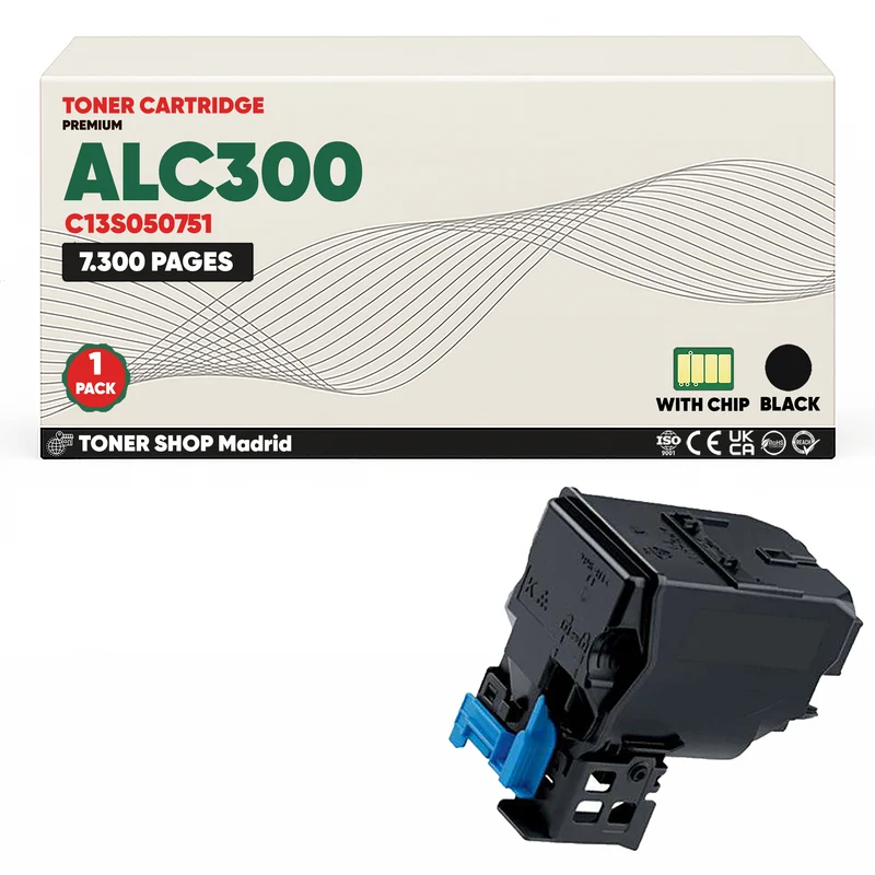 BDink Cartuchos Tóner Compatible Epson ALC300 CMYK (Pack 3)