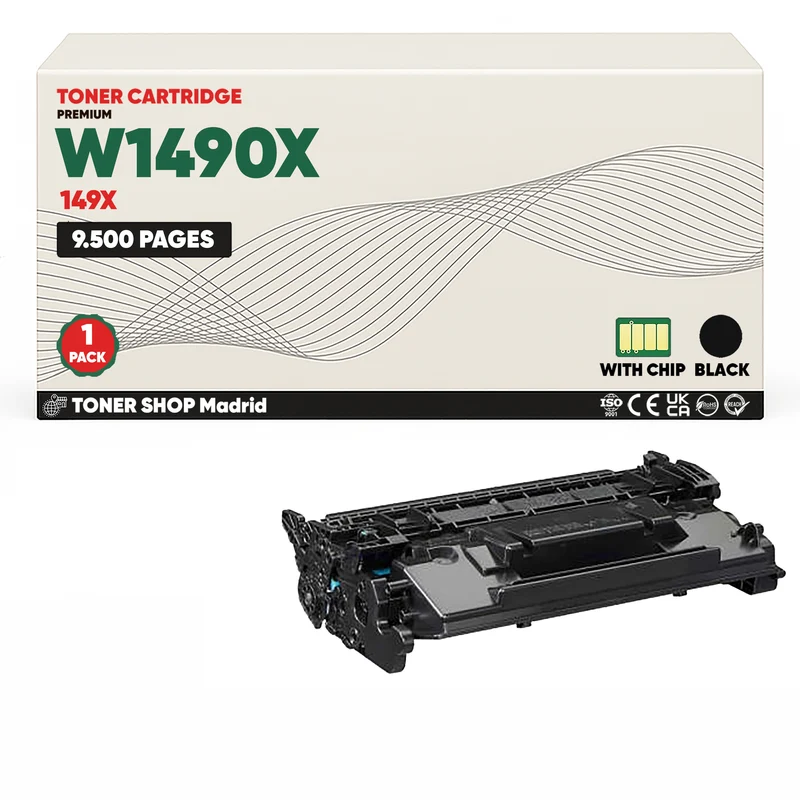 BDink Tóner Compatible HP 149X Negro W1490X (Alta Capacidad)