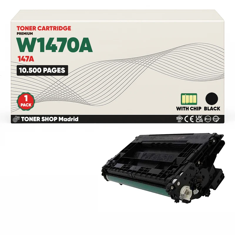BDink Tóner Compatible HP 147A Negro W1470A