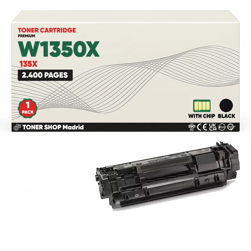 BDink Tóner Compatible HP 135X Negro W1350X (No HP+ / Serie E)