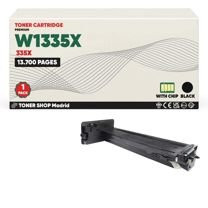 BDink Tóner Compatible HP 335X Negro W1335X (Alta Capacidad)
