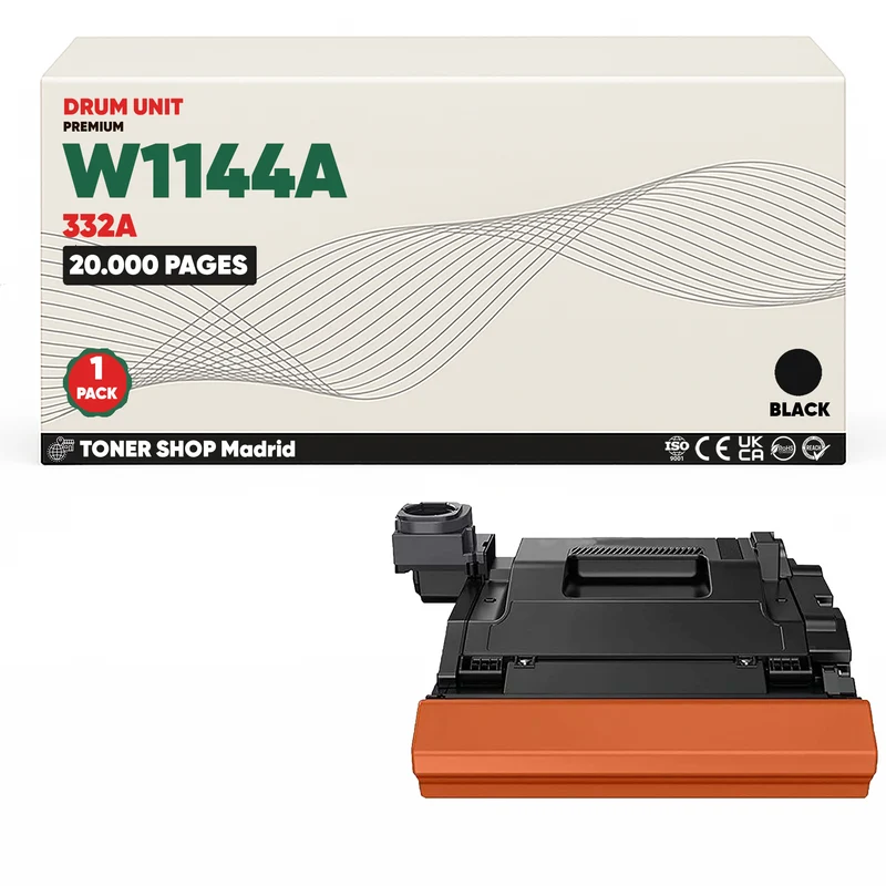 BDink Tambor de Imagen Compatible HP W1144A (Drum) Negro 144A