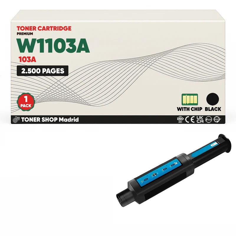 BDink Cartucho Tóner Compatible HP 103A Negro W1103A