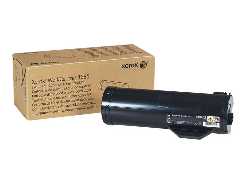 Xerox WorkCentre 3655 Negro Tóner Original - 106R02740