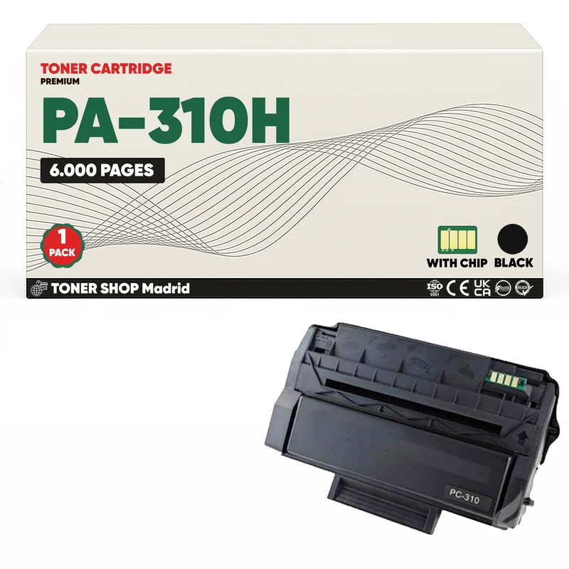 BDink Cartucho/s Tóner Compatible/s Pantum PA310H Negro