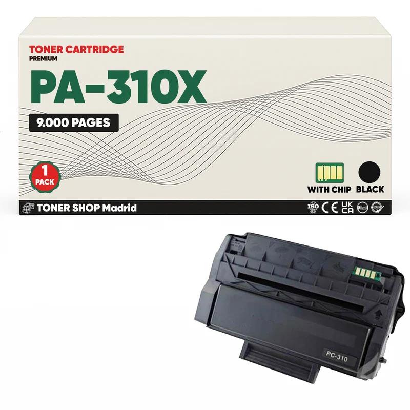 BDink Cartucho Tóner Compatible Pantum PA310X Negro