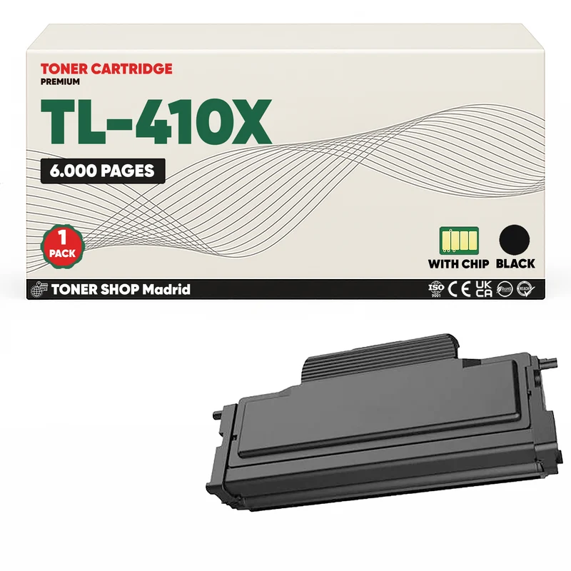 BDink Cartucho Tóner Compatible Pantum TL410X Negro