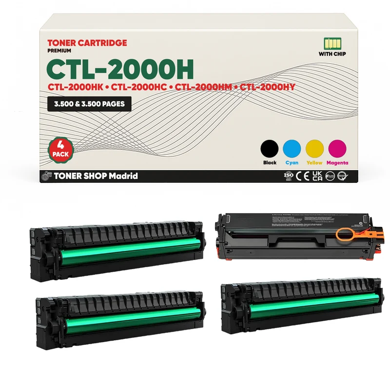 BDink Tóner Compatible Pantum CTL-2000H (Pack 4 CMYK)