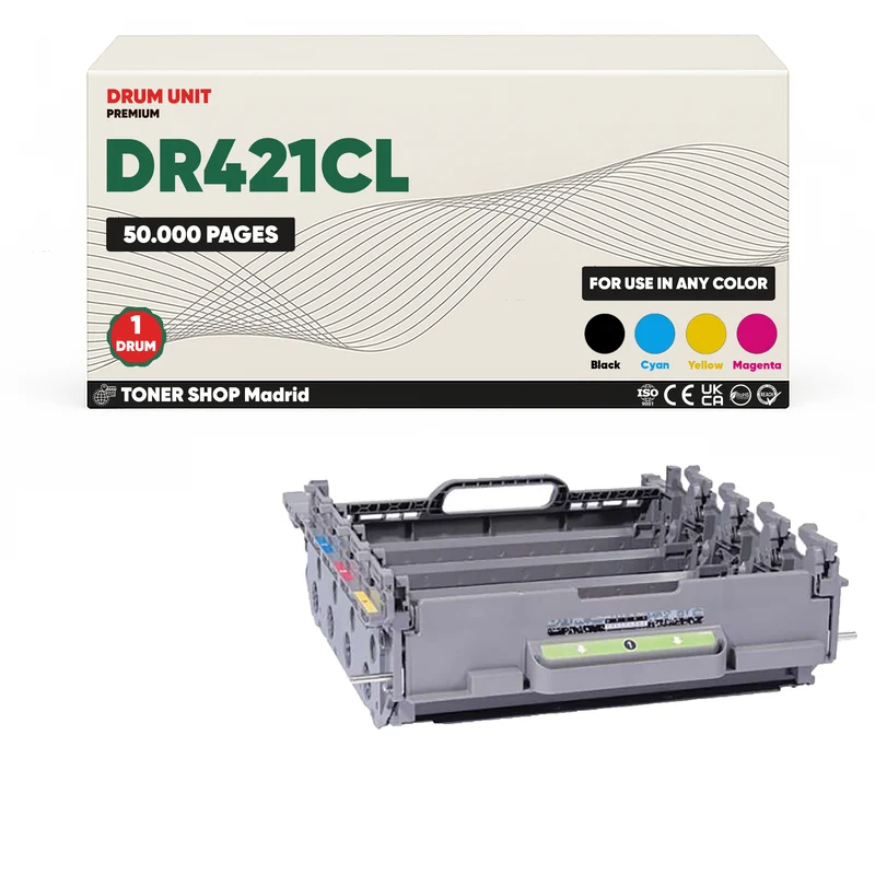 BDink Tambor de Imagen Compatible Brother DR421CL (4 Colores)