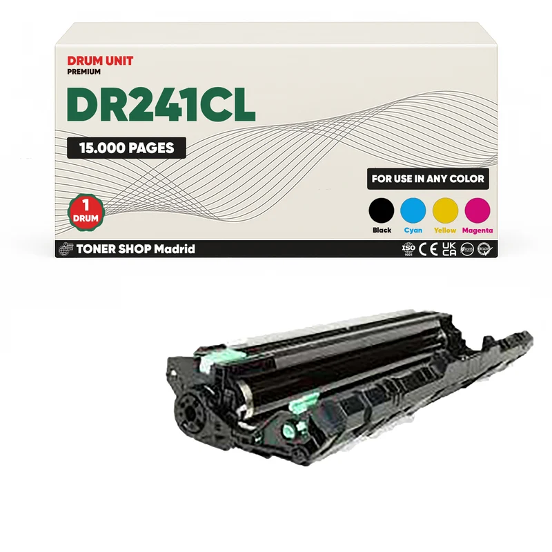 BDink Tambor de Imagen Compatible Brother DR241CL (4 Colores)