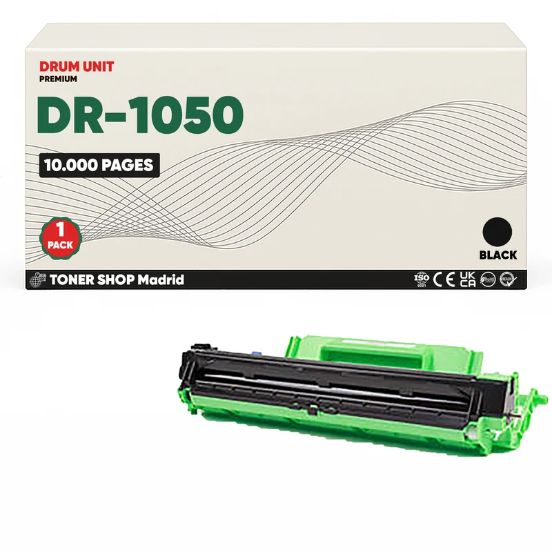 BDink Tambor de Imagen Compatible Brother DR-1050 Negro (Drum)
