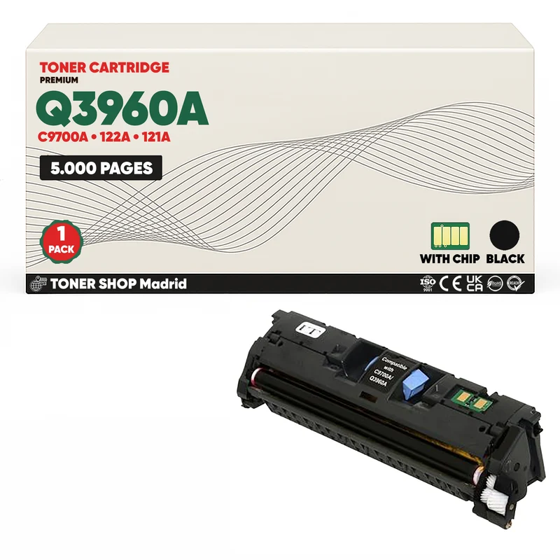 BDink Cartucho Tóner Compatible HP 122A Negro Q3960A
