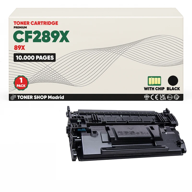 BDink Cartucho Tóner Compatible HP 89X / CF289X Negro