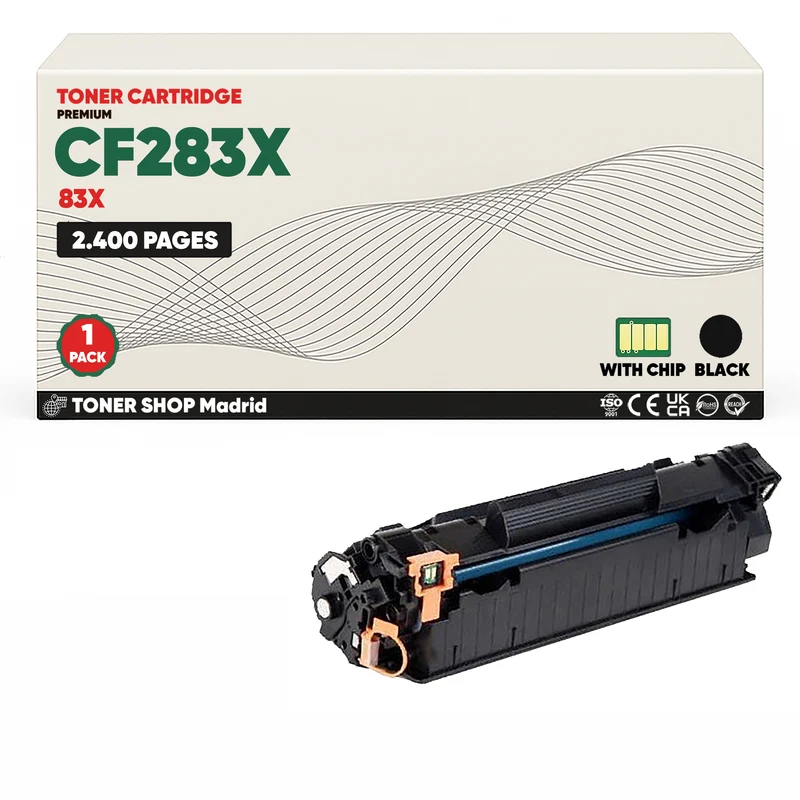 BDink Cartucho Tóner Compatible HP 83X / CF283X Negro