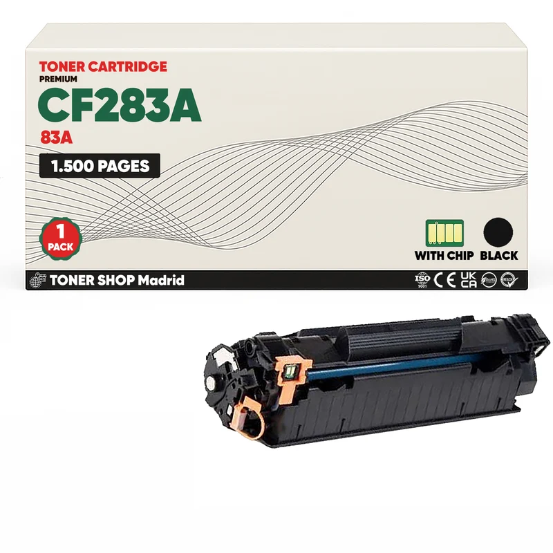 BDink Cartucho Tóner Compatible HP 83A / CF283A Negro
