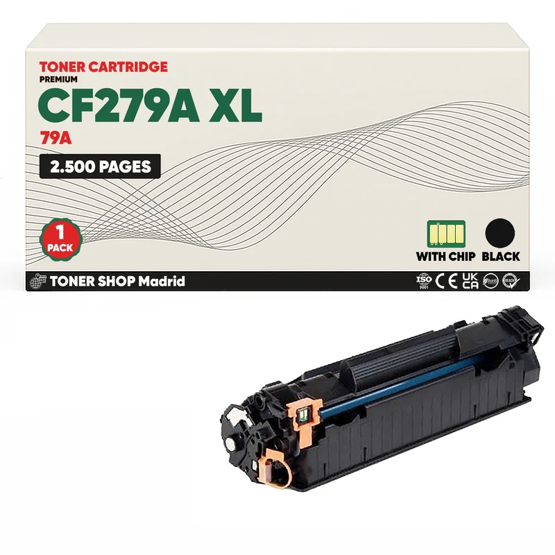 BDink Cartucho Tóner Compatible HP 79A / CF279A XL Negro