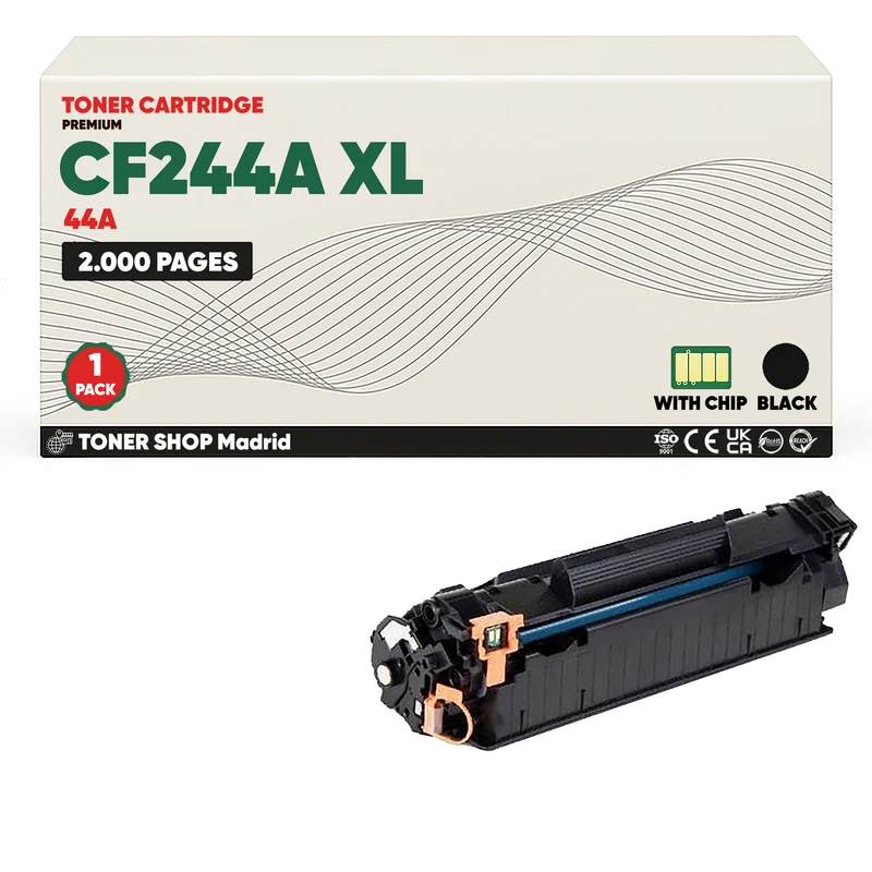 BDink Cartucho Tóner Compatible HP 44A / CF244A XL Negro