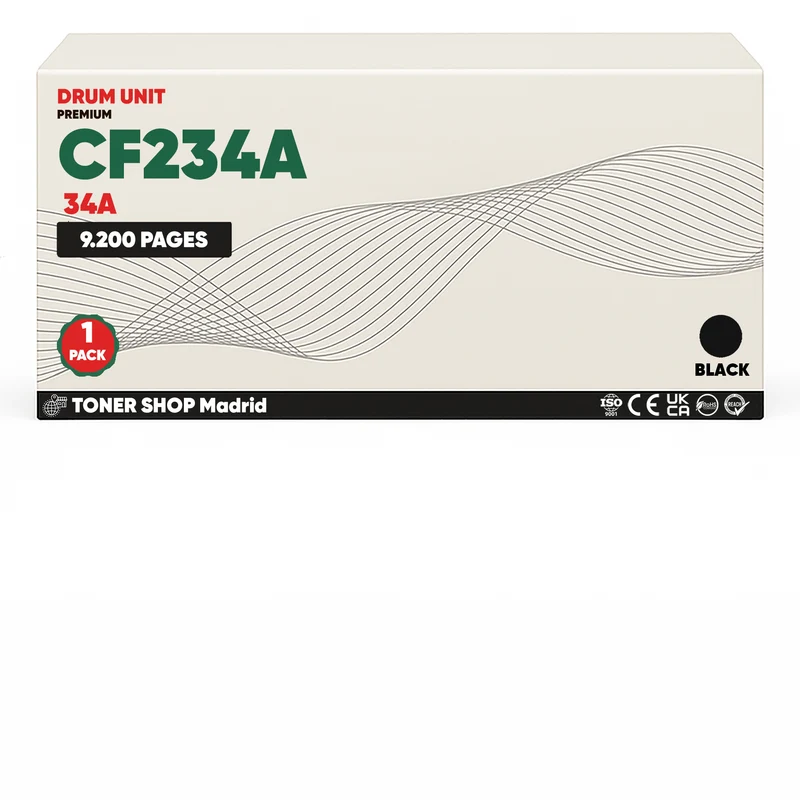 BDink Tambor de Imagen Compatible HP CF234A - Reemplaza 34A (Drum)