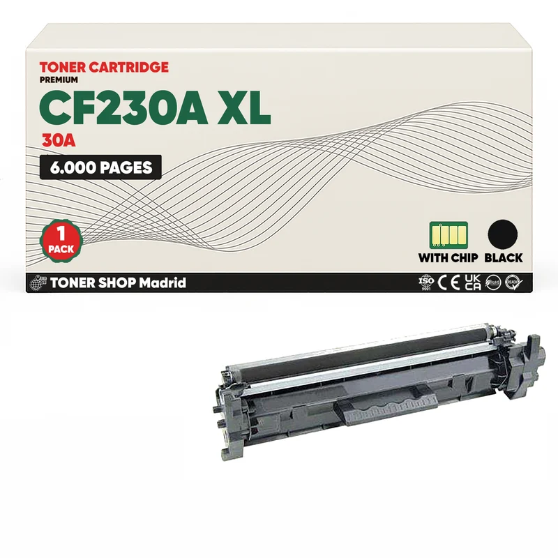 BDink Cartucho Tóner Compatible HP 30A / CF230A XL Negro