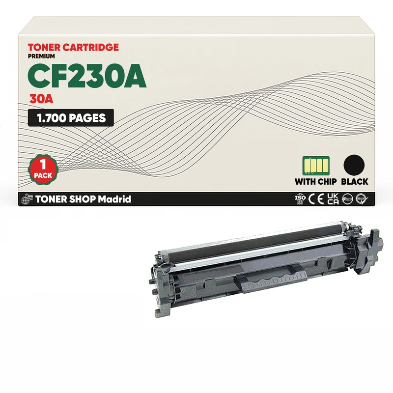 BDink Cartucho Tóner Compatible HP 30A / CF230A Negro