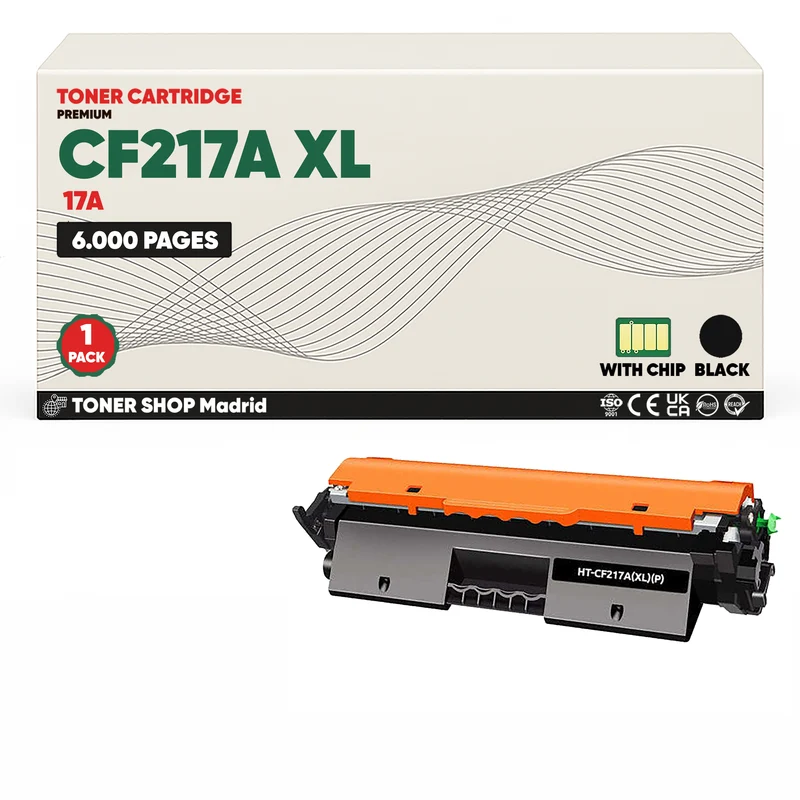 BDink Cartucho Tóner Compatible HP 17A / CF217A XL Negro