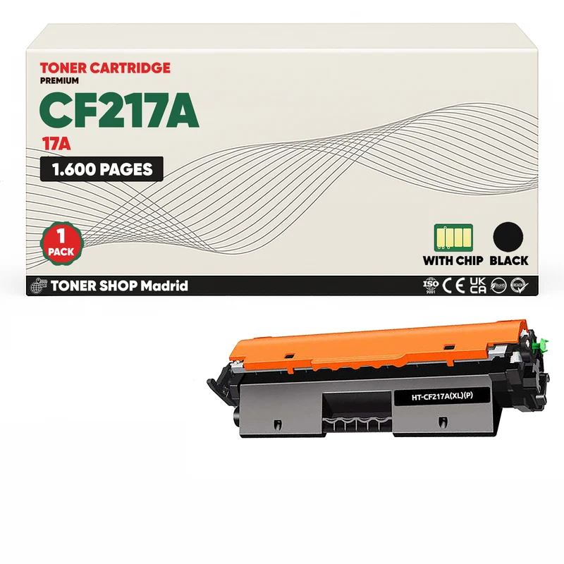 BDink Cartucho Tóner Compatible HP 17A / CF217A Negro