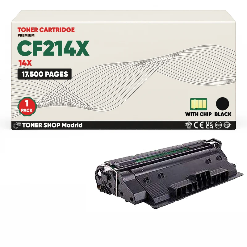 BDink Cartucho Tóner Compatible HP 14X / CF214X Negro