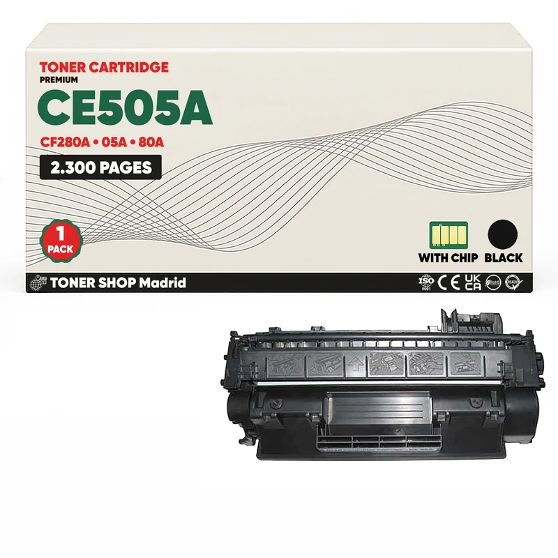 BDink Cartucho Tóner Compatible HP 05A/80A - CE505A/CF280A Negro